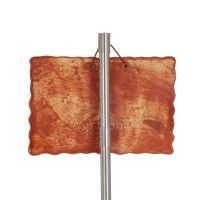 Grypas form vÃ¤gghÃ¤ngande tallrikar 17x12cm dekorativa med Handgjord finish, vÃ¤gghÃ¤ngda Dekorativ keramik 5 - grifon.se 