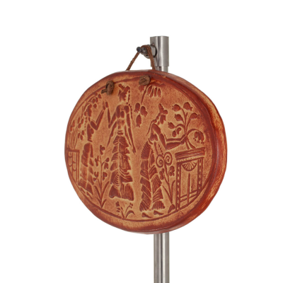 Minoan wall hanging plaques 12x17cm decorative with Handmade finish, wall-mounted Decorative Ceramics 2 - grifon.se 