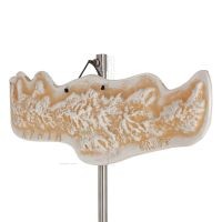 HÃ¤ngande vÃ¤ggplattor Kreta 12x36cm dekorativa med Handgjord finish, vÃ¤ggmonterad Dekorativ keramik 2 - grifon.se 