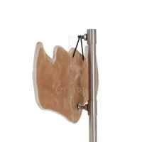 HÃ¤ngande vÃ¤ggplattor Kreta 12x36cm dekorativa med Handgjord finish, vÃ¤ggmonterad Dekorativ keramik 4 - grifon.se 