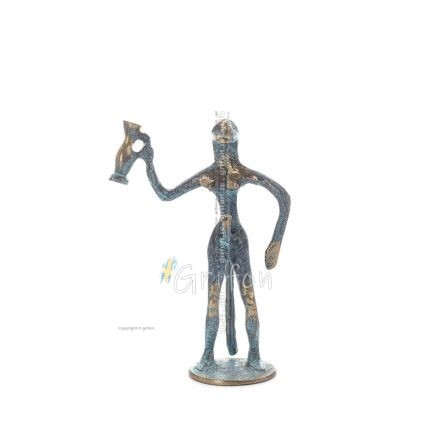 ΣάÏÏ
ÏοÏ: μÏ
θικά ÏνÏα, δαίμονεÏ, ÏνεÏμαÏα Ïε βοÏ
νά και δάÏη Î¼ÎµÎ³Î¬Î»Î¿Ï 16Ï12εκ ÎλÏÏÏμο άγαλμα ÎÏÏοÏÏζινο διακοÏμηÏικÏ, αÏÏαία Îλλάδα