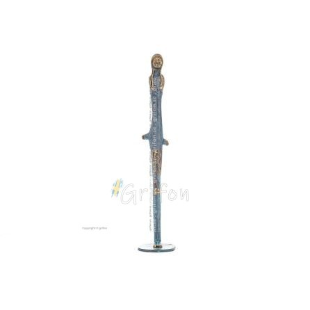 Slim Virtue Statue 38x5cm Full Body Statue Bronze, Modern Decorative Bronze 1 - grifon.se 