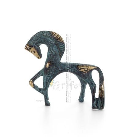 Horse or Steed: irrational, silent but full of fire, energy, motion, 7cm full-body statue, miniature, bronze decorative Bronze 1