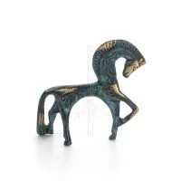 Horse or Steed: irrational, silent but full of fire, energy, motion, 7cm full-body statue, miniature, bronze decorative Bronze 4