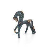 Horse or Steed: irrational, silent but full of fire, energy, motion, 7cm full-body statue, miniature, bronze decorative Bronze 5