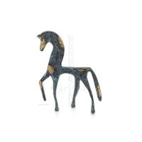 Horse or Steed: irrational, silent but full of fire, energy, motion, 10cm full-body bronze decorative statue Bronze 1 - grifon.s