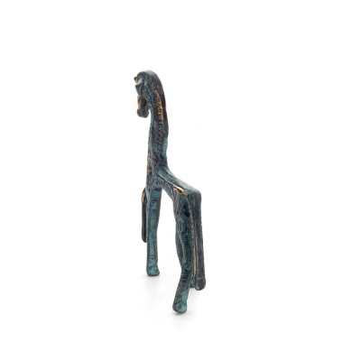 Horse or Steed: irrational, silent but full of fire, energy, motion, 10cm full-body bronze decorative statue Bronze 2 - grifon.s