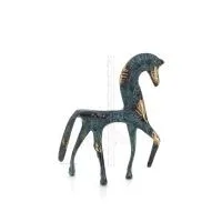 Horse or Steed: irrational, silent but full of fire, energy, motion, 10cm full-body bronze decorative statue Bronze 4 - grifon.s