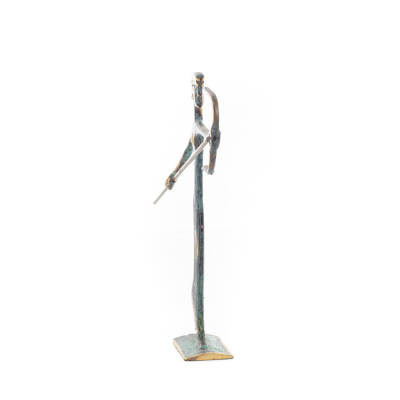 Artemis: The goddess of the hunt, the moon, protector of small children and animals sculpture 205x12cm Bronze decoration Bronze 