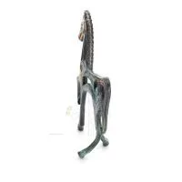 Archaic Horse or Horse: irrational, silent, full of fire, energy, motion, 15 cm inspired by sculpture, statuette, Bronze Bronze 