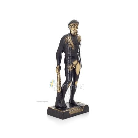 Hercules or Alcaeus or Alcides: The Greatest Hero of the Greeks, Full Length Statue Bronze Ornament, Ancient Greece Bronze 1 - g