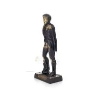 Hercules or Alcaeus or Alcides: The Greatest Hero of the Greeks, Full Length Statue Bronze Ornament, Ancient Greece Bronze 4 - g
