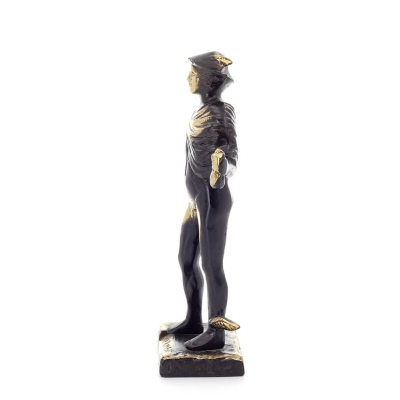 Hermes: The Messenger of the Gods, 19x8cm Full-length statue Bronze ornament, ancient Greece Bronze 3 - grifon.se 
