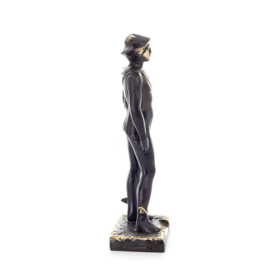 Hermes: The Messenger of the Gods, 19x8cm Full-length statue Bronze ornament, ancient Greece Bronze 5 - grifon.se 