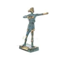 Artemis: Jaktens gudinna, månen, beskyddare av små barn och djur 20x11cm staty Brons dekorativ Brons 2 - grifon.se 