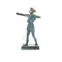 Artemis: Jaktens gudinna, månen, beskyddare av små barn och djur 20x11cm staty Brons dekorativ Brons 4 - grifon.se 