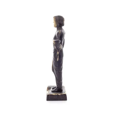 Asclepius: The God of Medicine, jätte 20x9cm helkroppsstaty Bronsdekoration, antikens Grekland Brons 3 - grifon.se 
