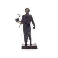 Asclepius: The God of Medicine, giant 20x9cm Full body statue Bronze decoration, ancient Greece Bronze 4 - grifon.se 