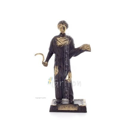 Demeter: The Goddess of Agriculture, Harvest, Fertility 19x12cm Helkroppsstaty Brons Ornament, Antika Grekland Brons 1 - grifon.