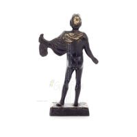 Apollo, the god of music, light, and protector of arts, 19x11 cm Full-body bronze decorative statue Bronze 4 - grifon.se 