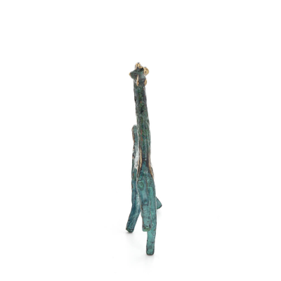 Horse or Steed: irrational, silent yet full of fire, energy, motion, 10cm, miniature statuette, bronze decorative Bronze 4 - gri