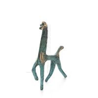 Horse or Steed: irrational, silent yet full of fire, energy, motion, 10cm, miniature statuette, bronze decorative Bronze 5 - gri