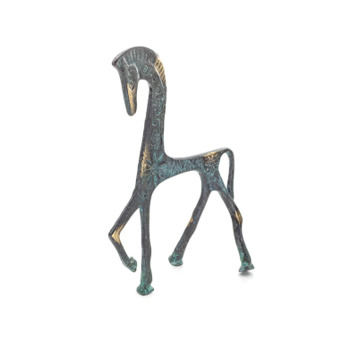Horse or Steed: irrational, silent yet full of fire, energy, motion, 17cm, statuette, bronze decorative Bronze 5 - grifon.se 
