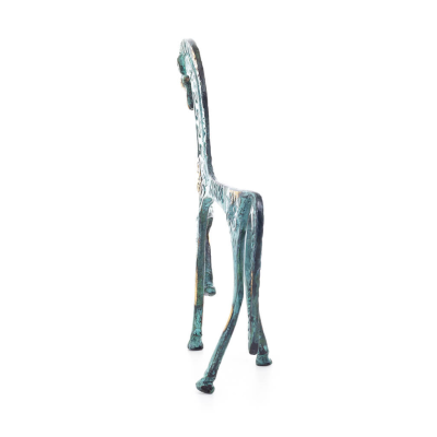 Horse or Steed: irrational, silent but full of fire, energy, motion, 22cm full-body bronze decorative statue Bronze 3 - grifon.s