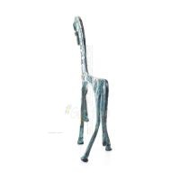 Horse or Steed: irrational, silent but full of fire, energy, motion, 22cm full-body bronze decorative statue Bronze 3 - grifon.s