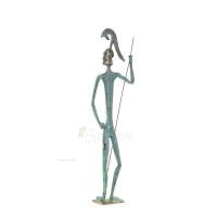 Achilles: den osÃ¥rbara krigaren och kungen av Myrmidonerna 42 cm helkroppsstaty bronsprydnad, antikens Grekland Brons 3 - grifon