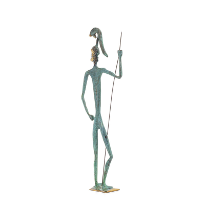 Achilles: the Invulnerable Warrior and King of the Myrmidons 42cm Full Body Statue Bronze Ornament, Ancient Greece Bronze 4 - gr