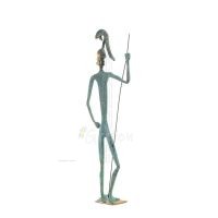 Achilles: den osÃ¥rbara krigaren och kungen av Myrmidonerna 42 cm helkroppsstaty bronsprydnad, antikens Grekland Brons 4 - grifon