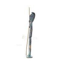Athena or Athana or Athene: The goddess of wisdom 22cm with a spear, helmet & shield - Full-body statue Bronze decorative, ancie