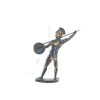 Achilles: the Invulnerable Warrior and King of the Myrmidons 16cm Full Body Statue Bronze Ornament, Ancient Greece Bronze 4 - gr
