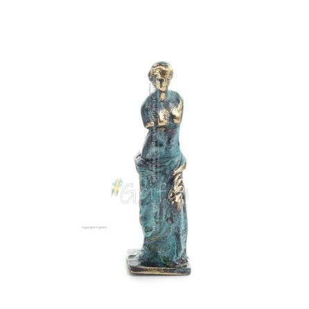 Aphrodite: The Goddess of Love and Beauty 10cm Full Body Statue Bronze Ornament, Ancient Greece Bronze 1 - grifon.se