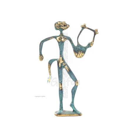 Apollo, the god of music, light, and protector of the arts in two designs, Full-body bronze decorative statue Bronze 1 - grifon.