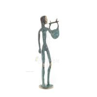 Apollo, the god of music, light, and protector of the arts in two designs, Full-body bronze decorative statue Bronze 8 - grifon.