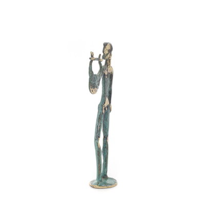 Apollo, the god of music, light, and protector of the arts in two designs, Full-body bronze decorative statue Bronze 10 - grifon