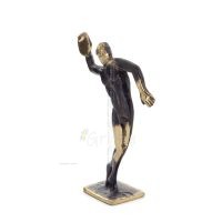 Discus Thrower: Young Athlete, Olympic Games Symbol 12cm Full Body Statue Bronze Ornament, Ancient Greece Bronze 2 - grifon.se 