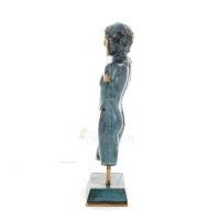 Adolescent: Young man, free citizen, Sculpture 195x7.5cm Full body statue Bronze decorative, ancient Greece Bronze 3 - grifon.se