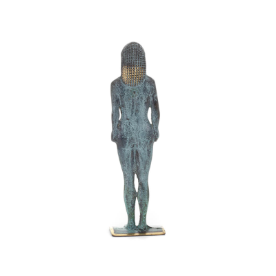 Kouros: Young, Adolescent, Free Citizen Sculpture Large 26x7cm Full Body Statue Bronze Ornament Bronze 3 - grifon.se 