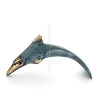 Dolphin: symbol of freedom, joy, strength, harmony 6x10.5cm Full body statue Bronze decoration Bronze 1 - grifon.se 