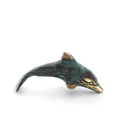 Dolphin: symbol of freedom, joy, strength, harmony 2x6cm Full Body Statue Bronze Ornament Bronze 4 - grifon.se 