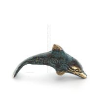 Dolphin: symbol of freedom, joy, strength, harmony 2x6cm Full Body Statue Bronze Ornament Bronze 4 - grifon.se 