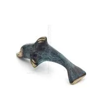 Dolphin: symbol of freedom, joy, strength, harmony 3x9cm Full Body Statue Bronze Ornament Bronze 2 - grifon.se 