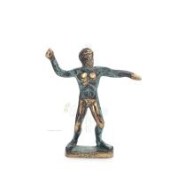 Zeus eller Zeus: himlens gud, blixten, lagen, Ã¥skan, 10x8 cm helkroppsstaty bronsprydnad, antikens Grekland Brons 1 - grifon.se 