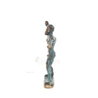 Zeus or Zeus: God of Heaven, Lightning, Law, Thunder, 10x8cm Full Body Statue Bronze Ornament, Ancient Greece Bronze 3 - grifon.