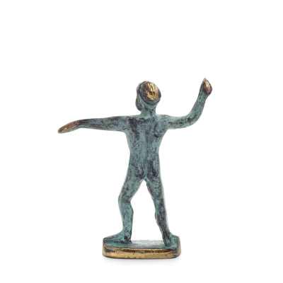 Zeus or Zeus: God of Heaven, Lightning, Law, Thunder, 10x8cm Full Body Statue Bronze Ornament, Ancient Greece Bronze 4 - grifon.
