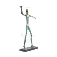 Zeus or Zeus: The God of Heaven, Lightning, Law, Thunder, Order, Sculpture 45x30cm Full Body Statue Bronze Ornament Bronze 6 - g