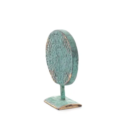 Phaistos Disc: The Unsolved Mystery, 9 cm bronsprydnad, minoisk civilisation, antikens Grekland Brons 2 - grifon.se 